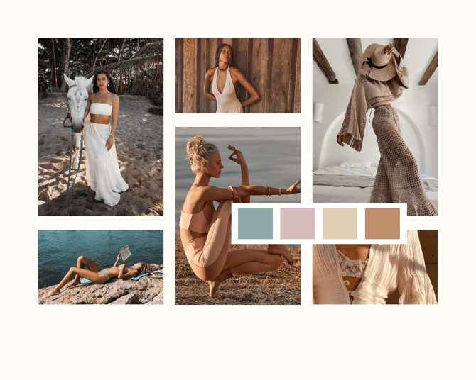 White Aesthetic Mood Board Photo Collage (2)